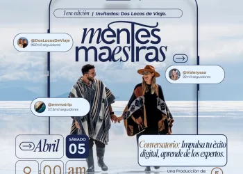 Primera edición de Mentes Maestras llevará a Valencia a «Dos Locos de Viaje»