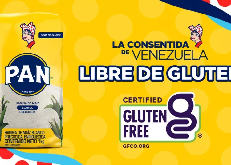 P.A.N.: la primera harina precocida de maíz con certificación GFCO libre de gluten en Venezuela