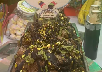 Dubai, el helado inspirado en el chocolate más viral del momento, llegó a Divinos Pecados