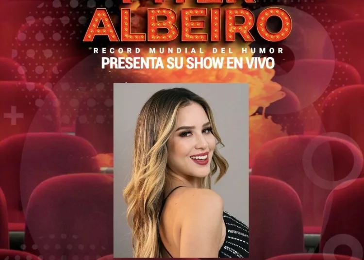 Franngely Materan recibirá reconocimiento en Colombia durante el show internacional de Piter Albeiro “World Record of Humor”