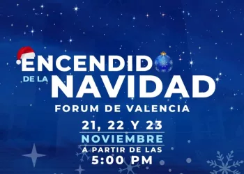 Forum de Valencia ilumina la ciudad con el gran Encendido de la Navidad 2025