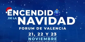 Forum de Valencia ilumina la ciudad con el gran Encendido de la Navidad 2025