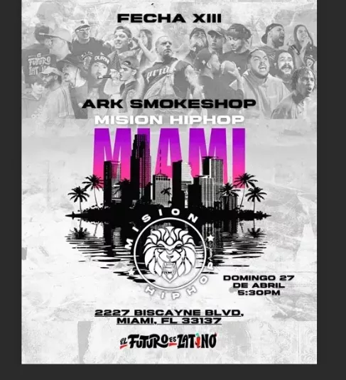 AdonysX, campeón de Misión Hip Hop, consolida su autoridad como jurado del freestyle competitivo en Miami