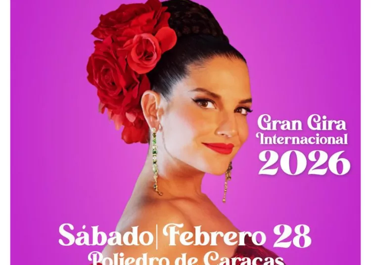 La “Gran Gira Internacional” de Natalia Jiménez llega al Poliedro de Caracas