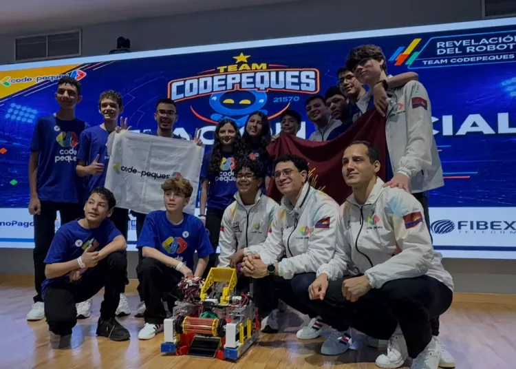 Codepeques presentó su robot Solaris rumbo a la Copa KA’I 2026