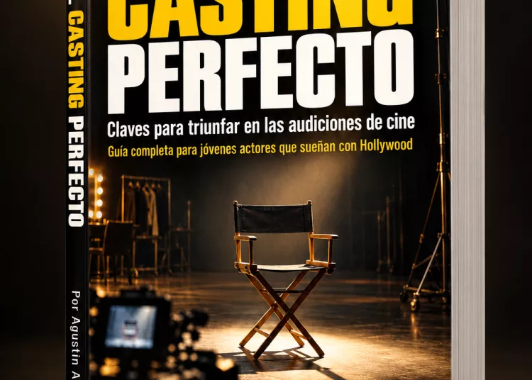Agustín Argüello presenta El Casting Perfecto, una guía para jóvenes actores que sueñan con conquistar Hollywood